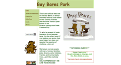 Desktop Screenshot of baybares.com